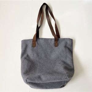 Twig & Horn The Wool Project Tote Bag Purse Blue Gray Grey Made in‎ USA